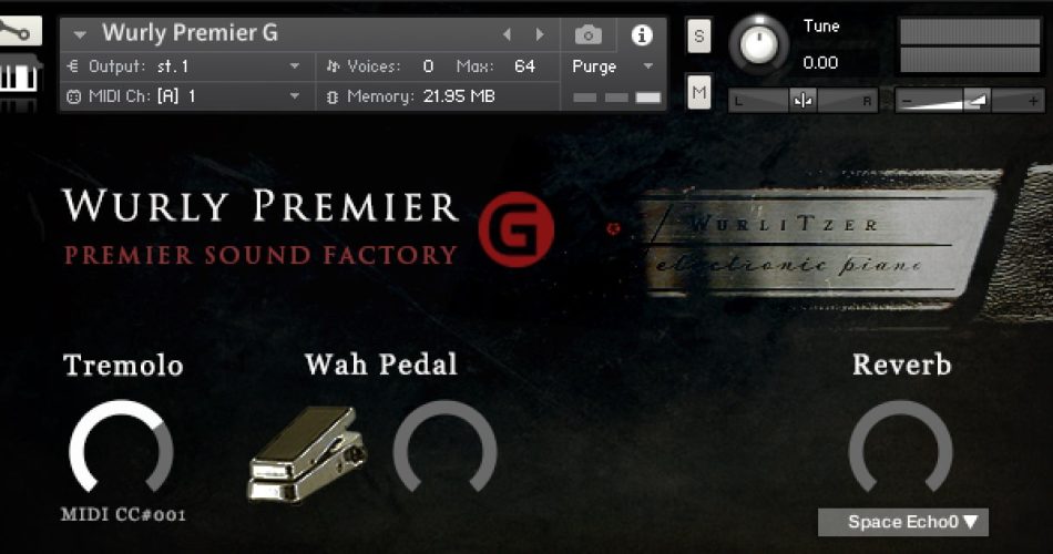 Premier Sound Factory Wurly Premier G