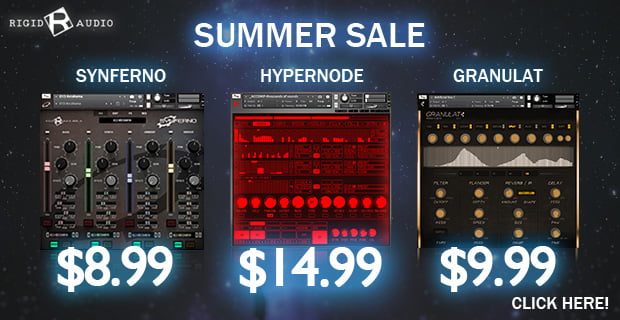 Rigid Audio Summer Sale