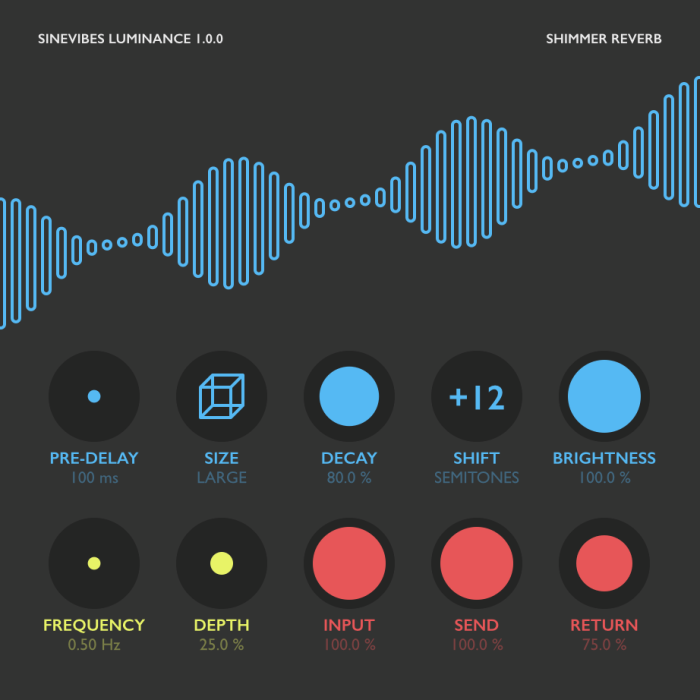 Sinevibes Luminance Shimmer Reverb