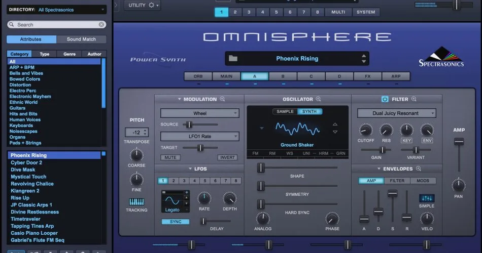 Spectrasonics updates Omnisphere 2 to v2.5.1d