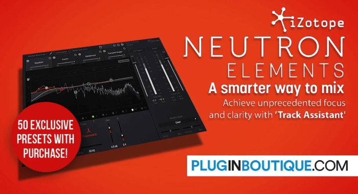 iZotope Neutron Elements 50 presets