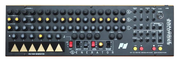 Analogue Solutions Generator top