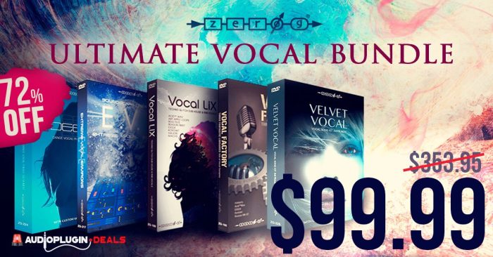 Zero G Ultimate Vocal Bundle 72% OFF