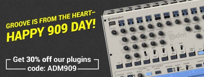 AudioRealism 909 Day Sale