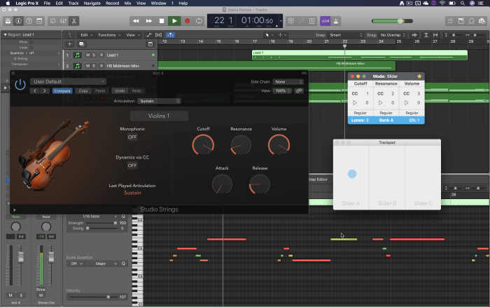 AudioSwift 2 Slider Mode