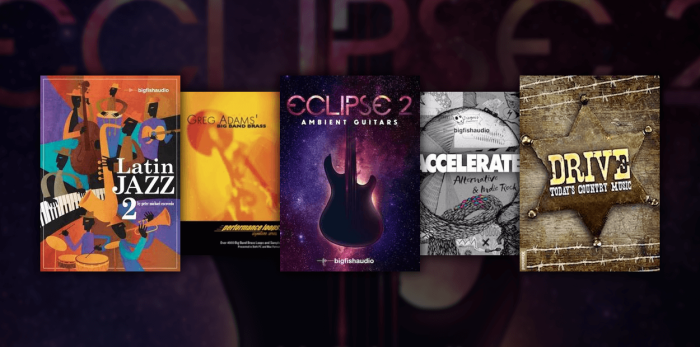 Big Fish Audio Sale Latin Jazz 2, Eclipse 2, Dive