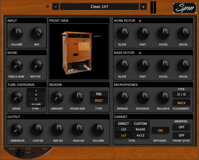 GG Audio releases Spin rotary speaker plugin, Blue3 organ updated 