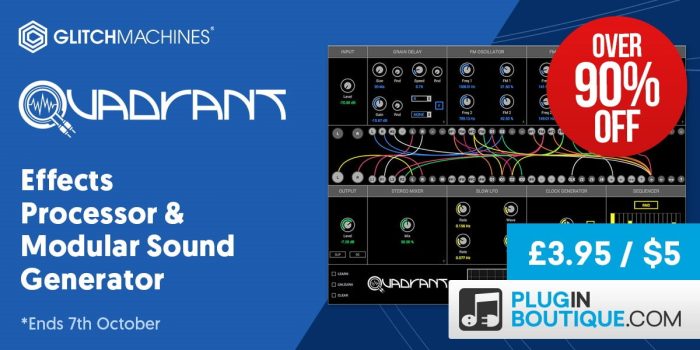 Glitchmachines Quadrant 90 off sale