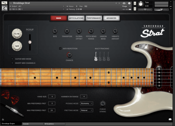 Impact Soundworks Shreddage Strat Kontakt