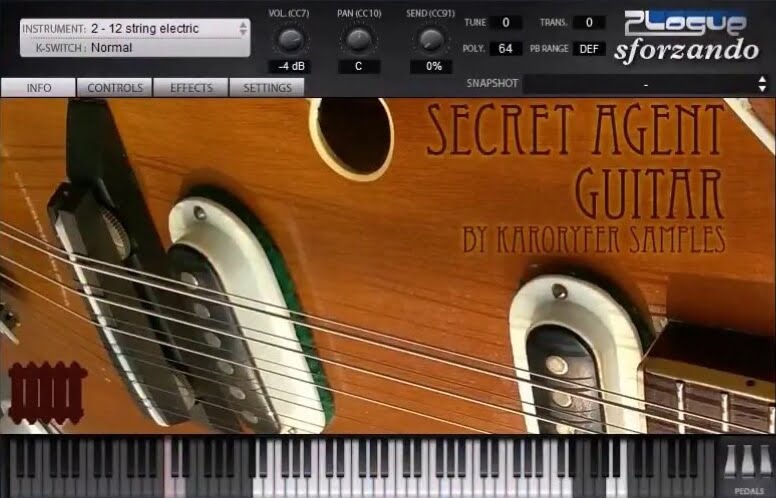 Karoryfer Secret Agent Guitar