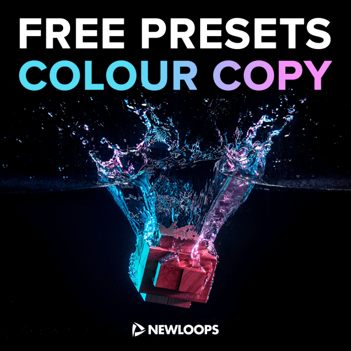 New Loops Colour Copy Free Presets
