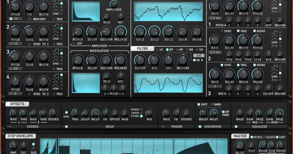 Carbon Electra software synthesizer on sale for  USD + FREE Emissions Expansion