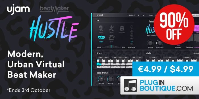 UJAM Beatmaker Hustle 90 off