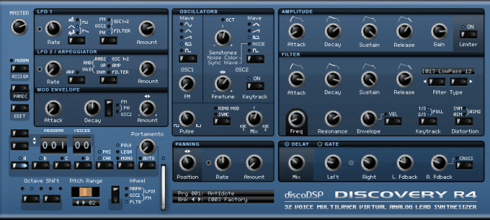 discodsp discovery pro split keyboard custom