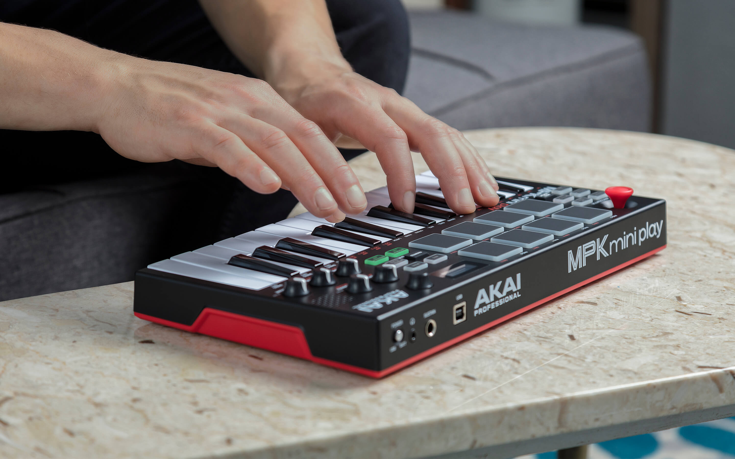 Akai Professional launches MPK Mini Play MIDI controller with built-in