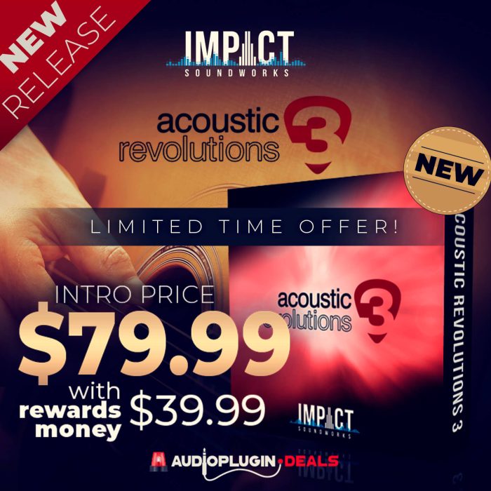 Audio Plugin Deals Acoustic Revolutions 3