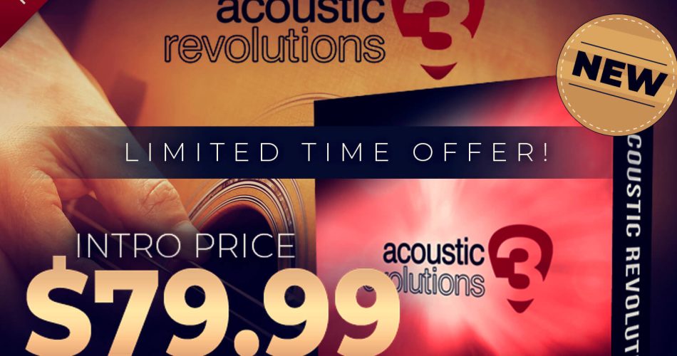 Audio Plugin Deals Acoustic Revolutions 3
