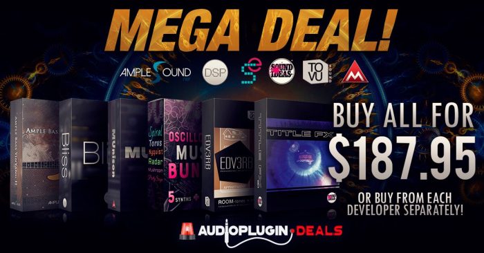 Audio Plugin Deals Mega Deal Bundle 2