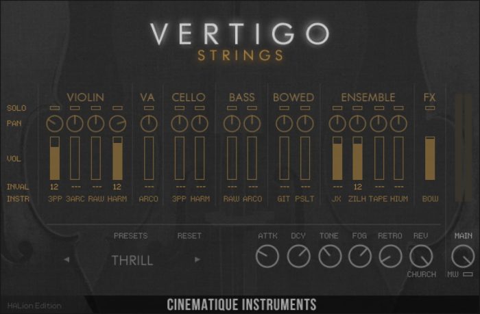 CI Vertigo Strings