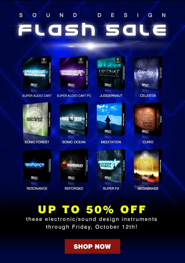 Impact Soundworks Sound Design Flash Sale