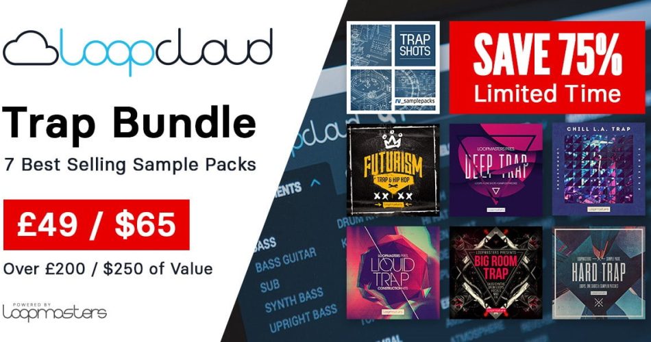 Loopcloud Trap Bundle deal