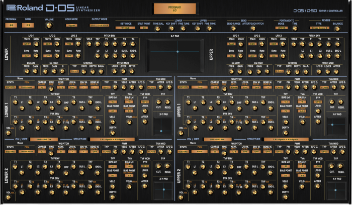 Momo Roland D 05 and D 50 Editor Controller