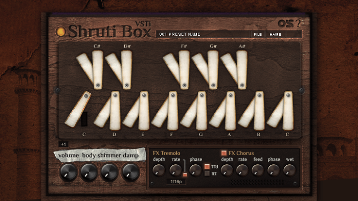 Ocean Swift releases Shruti Box virtual instrument (VST)