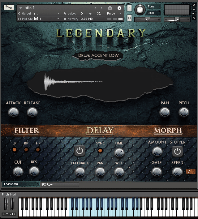 VST Buzz releases Legendary cinematic sound design library for Kontakt