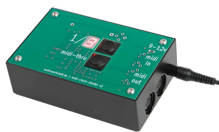 audiowerkstatt midi clock divider v2