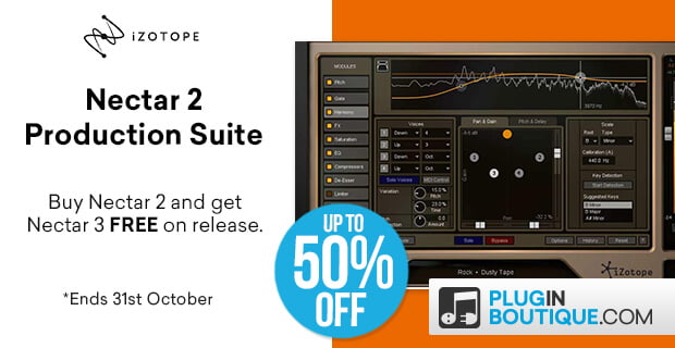 iZotope Nectar 3 presale