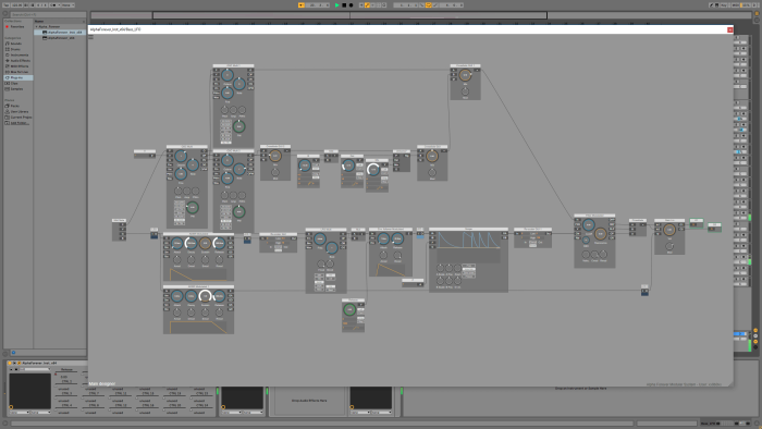 Alpha Forever Modular ScreenShot Ableton 01