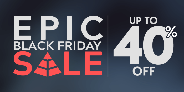 Audio Imperia Epic Black Friday Sale 40