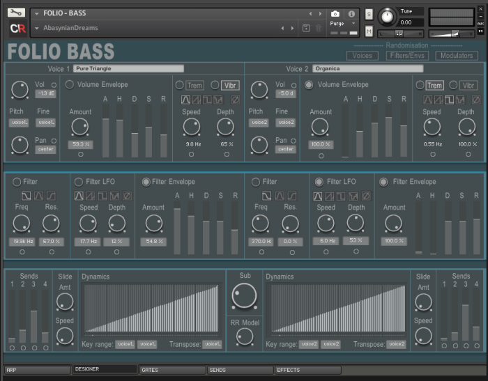 Channel Robot Folio Bass