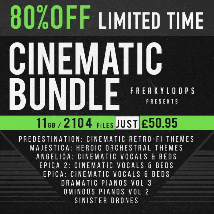 Freaky Loops Cinematic Bundle