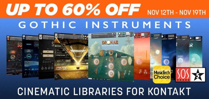 Gothic Instruments 60 off