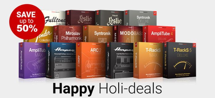 IK Multimedia Happy Holideals 2018