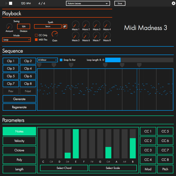 midi delay melody assistant