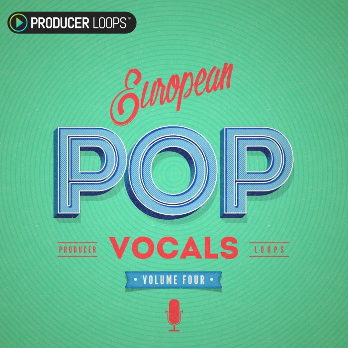 Producer Loops European Pop Vocals Vol 4