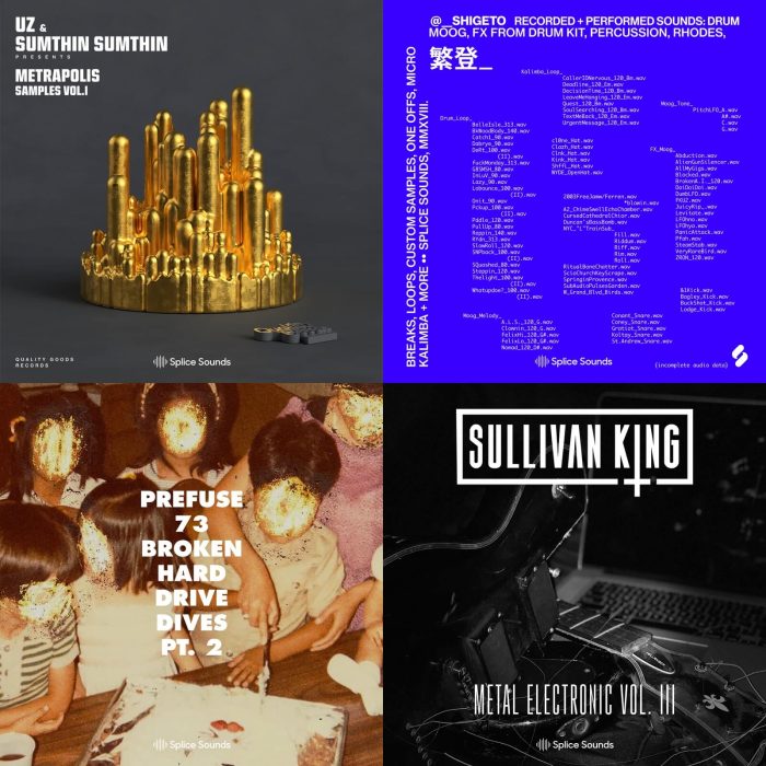 Splice UZ Sumthin Sumthin, Shigeto, Prefuse 73 and Sullivan King