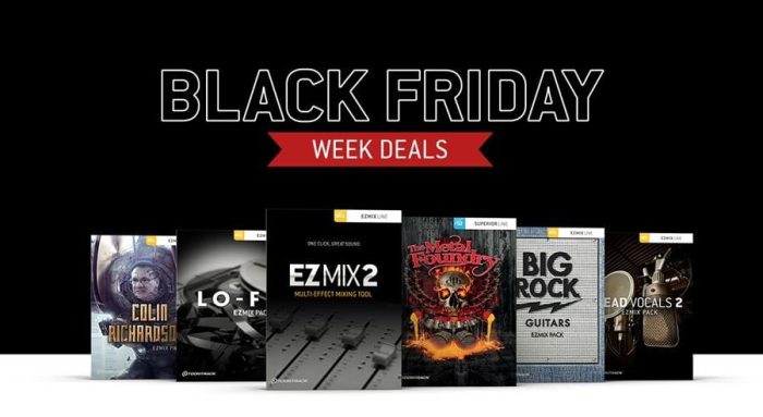 Toontrack Black Friday Week Deals