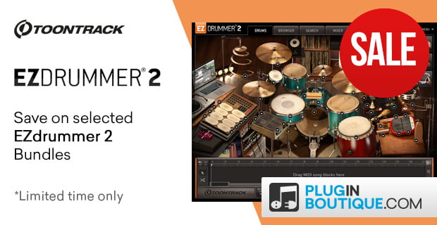 Toontrack EZdrummer bundles sale