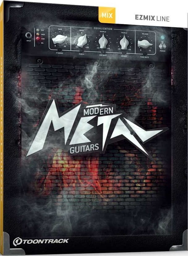 Toontrack Modern Metal Guitars EZmix pack