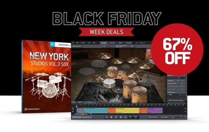 Toontrack New York Studios Vol 3 SDX sale feat