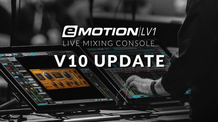 Waves eMotion LV1 v10 update