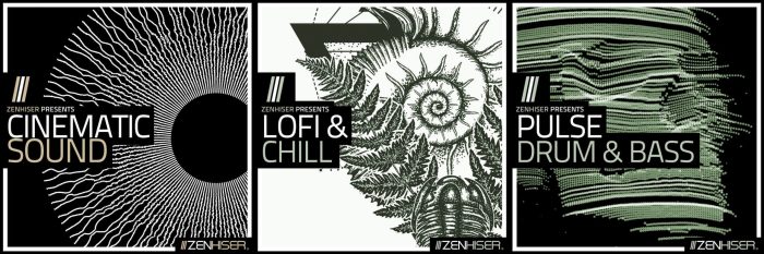 Zenhiser Cinematic Sound, Lofi & Chill and Pulse Drum & Bass