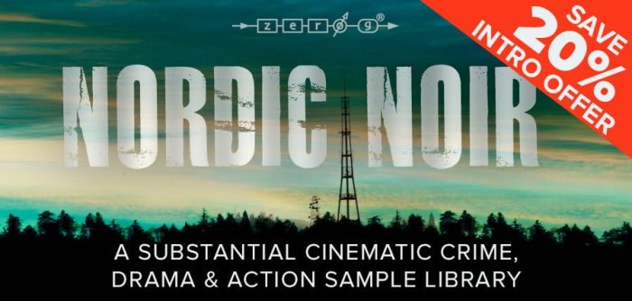 Zero-G Nordic Noir intro sale