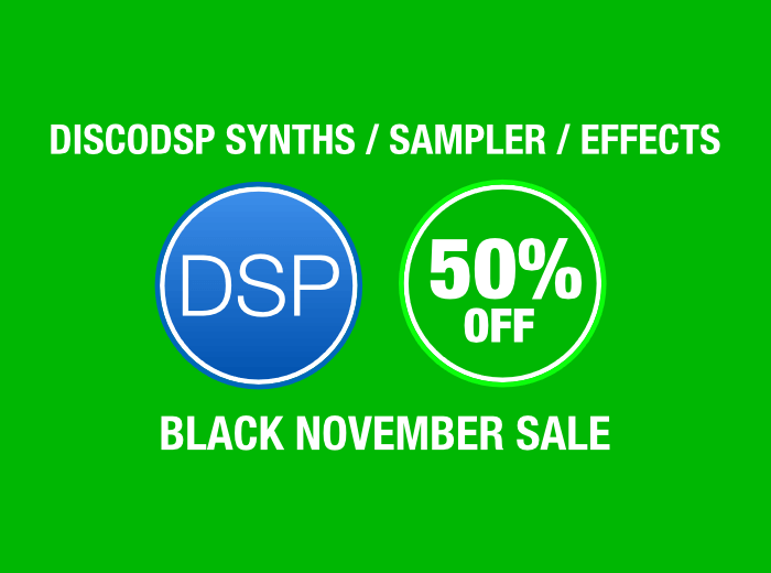 discodDSP Black November Sale