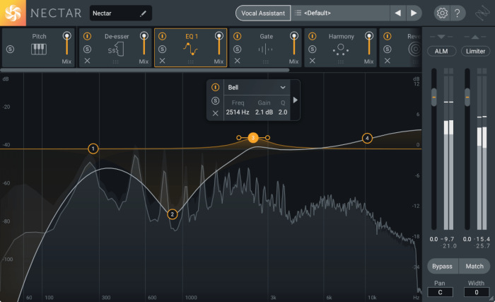 iZotope Nectar 3 EQ