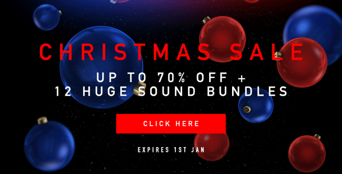 ADSR Sounds Christmas Sale