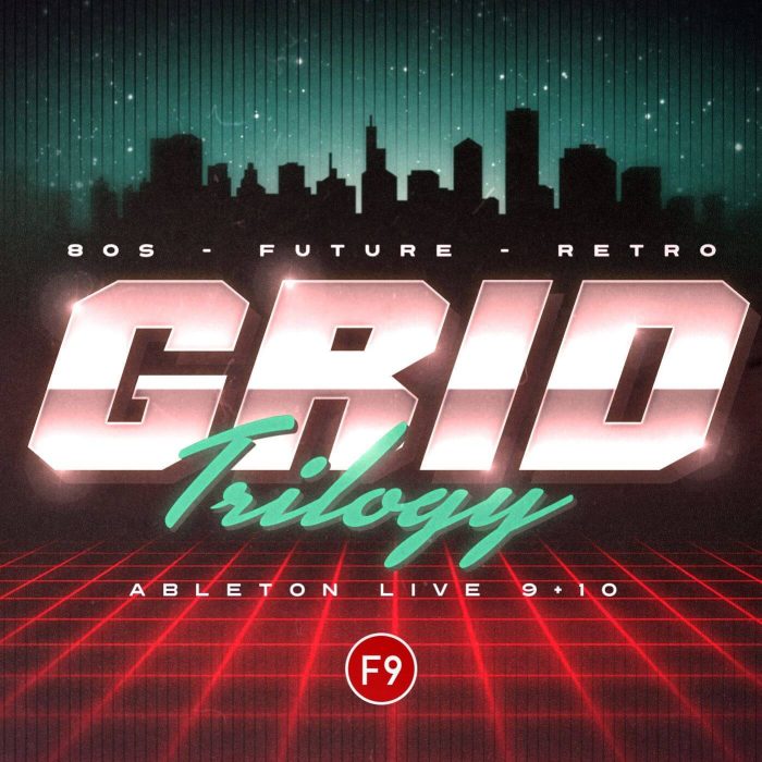 F9 Audio Grid Trilogy 80s Future Retro